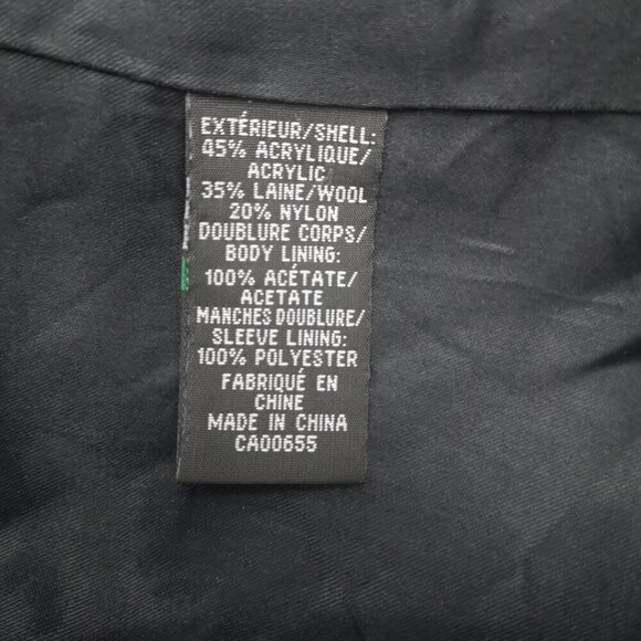 RW&CO. Ladies Size XS Red Lined Button Front Removable Hood Jacket - Picture 4 of 11